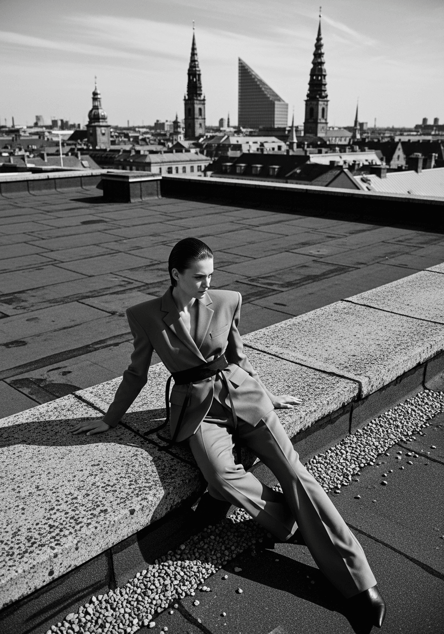 Portrait of Bryn Hayes, Hair